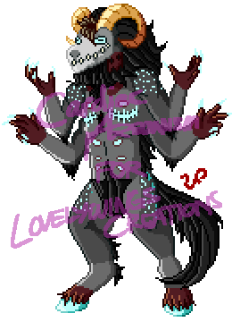 Art Trade for LovelyWingsCreations on Toyhou.se